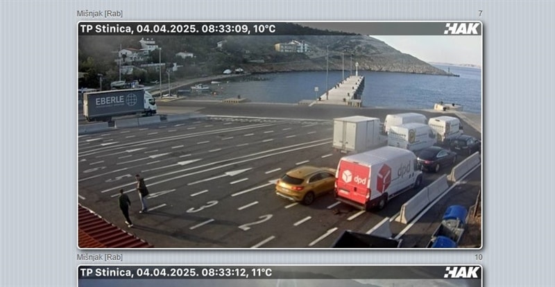 Velika dostava na otok Rab